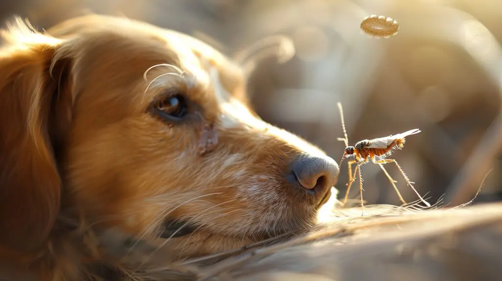 perro cerca de ser picado