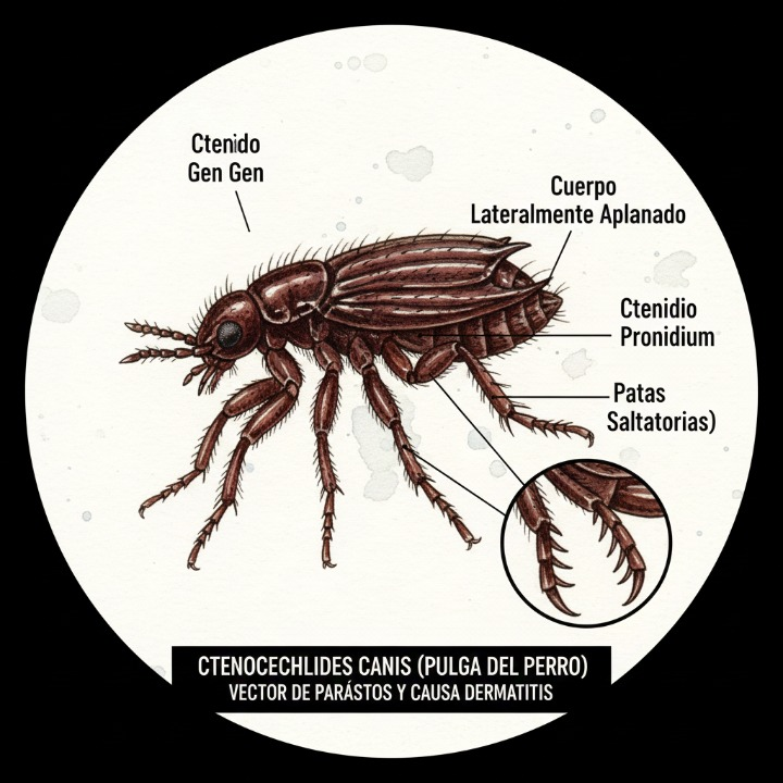 Ctenocephalides-canis
