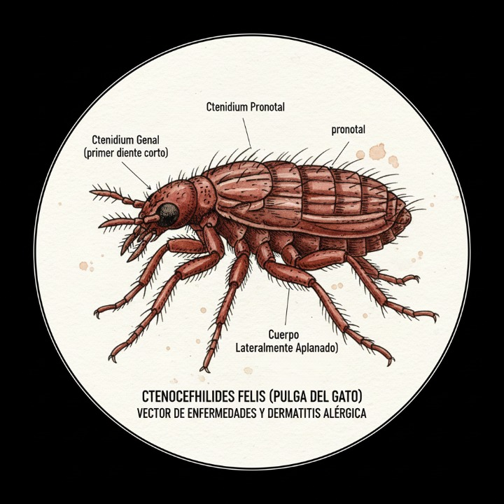 Ctenocephalides felis