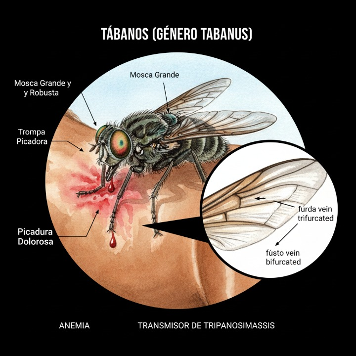 Tábano (género Tabanus)
