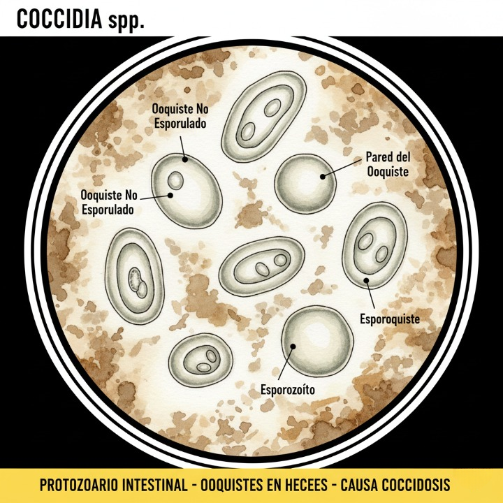 Protozoarios del suborden Coccidia